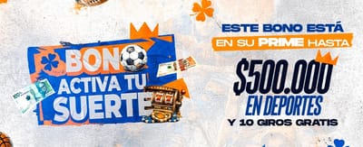 Bono de Bienvenida Explosivo promotional banner